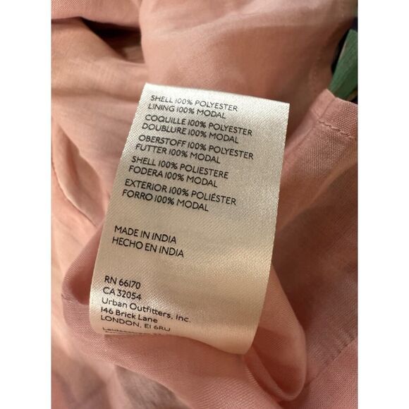 FREE PEOPLE Strawberry Tank Meadow Combo Flowy Lined Bohemian Tank sz L - Picture 9 of 10